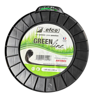 Nylon 2,40mm. X 262 mts Redondo Verde
