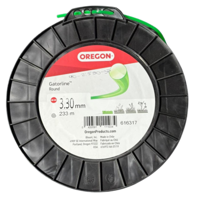 Nylon Gatorline Redondo Verde 3,3 mm. X 233 Mts.