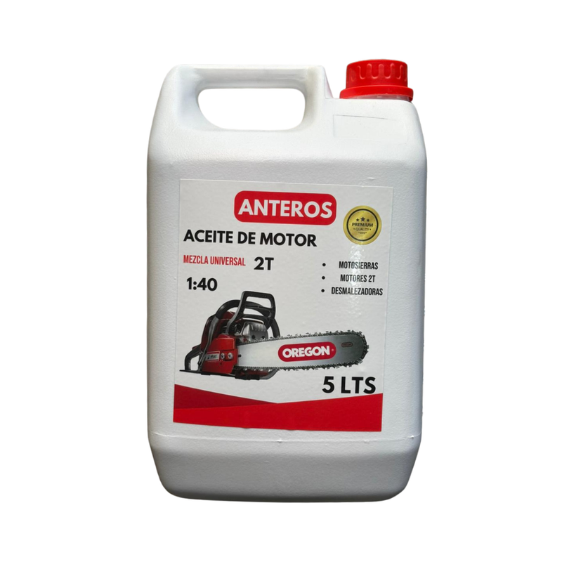 Aceite motor 2 tiempos 5 Lts