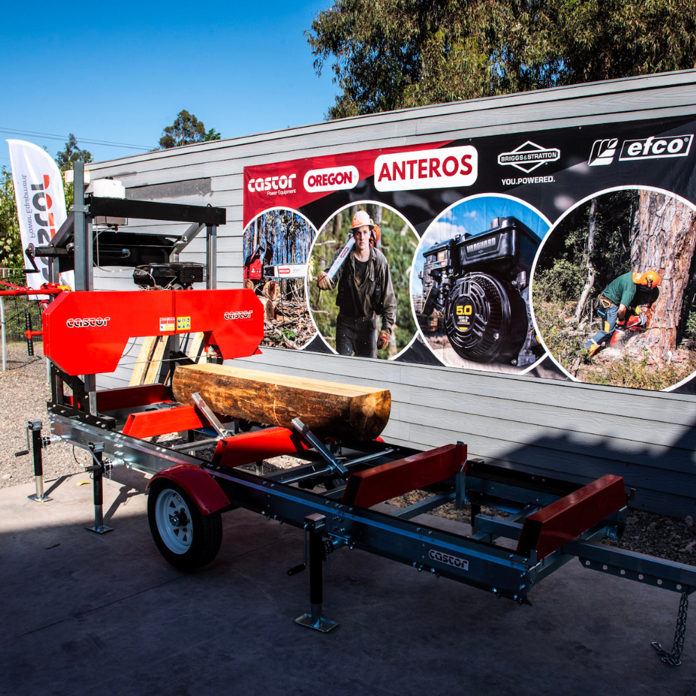 Aserradero Castor Motor B&S 13.5 HP
