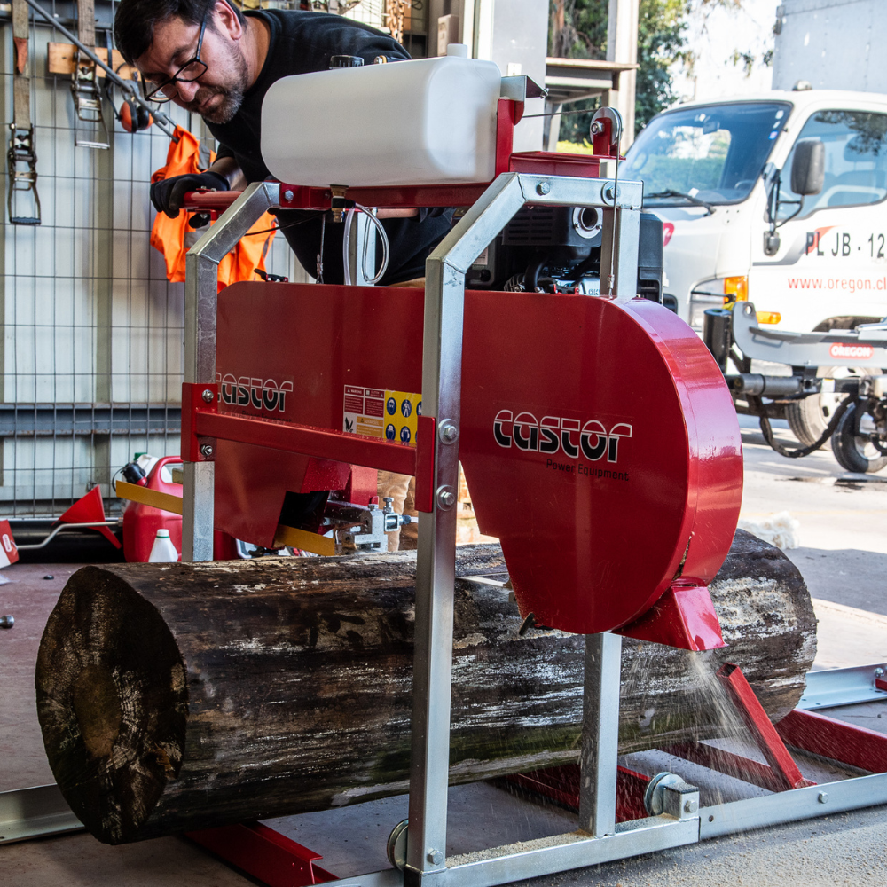 Aserradero Castor Motor B&S 6.5HP