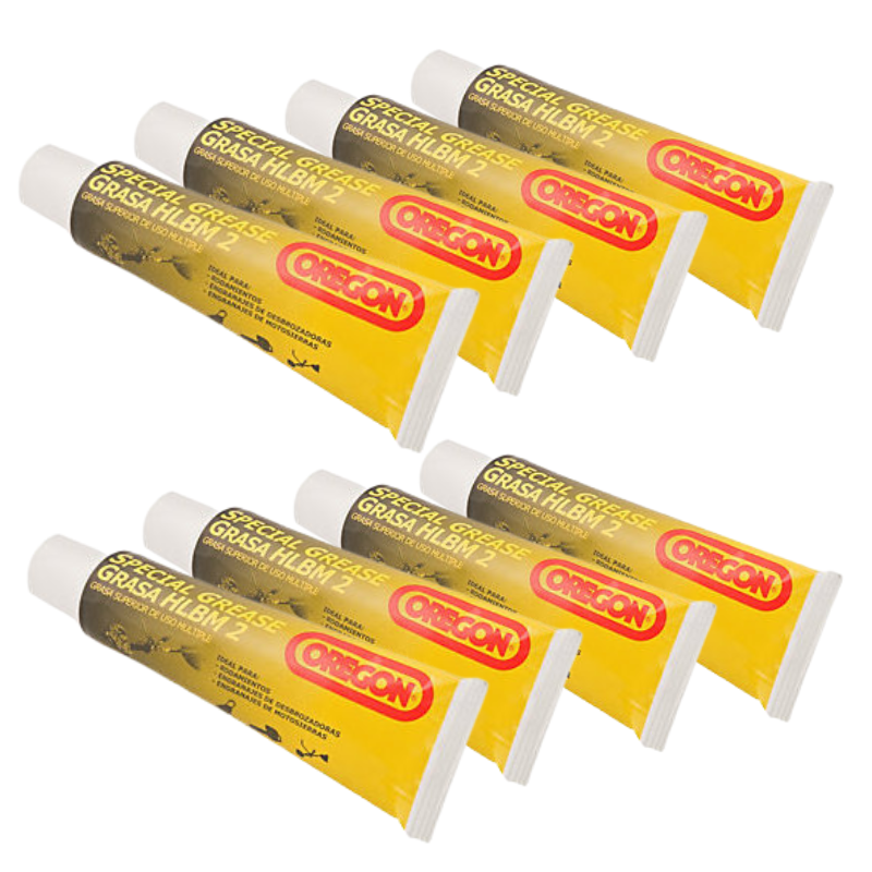 Pack 8 Tubos de Grasa Oregon 125 Grms (SOLO RETIRO EN TIENDA)