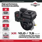 Motor B&S X/R 10HP Eje Horizontal