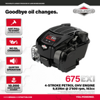 Motor B&S Serie 675 EXI Eje Vertical